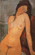 Amedeo Modigliani Seated Nude oil painting reproduction